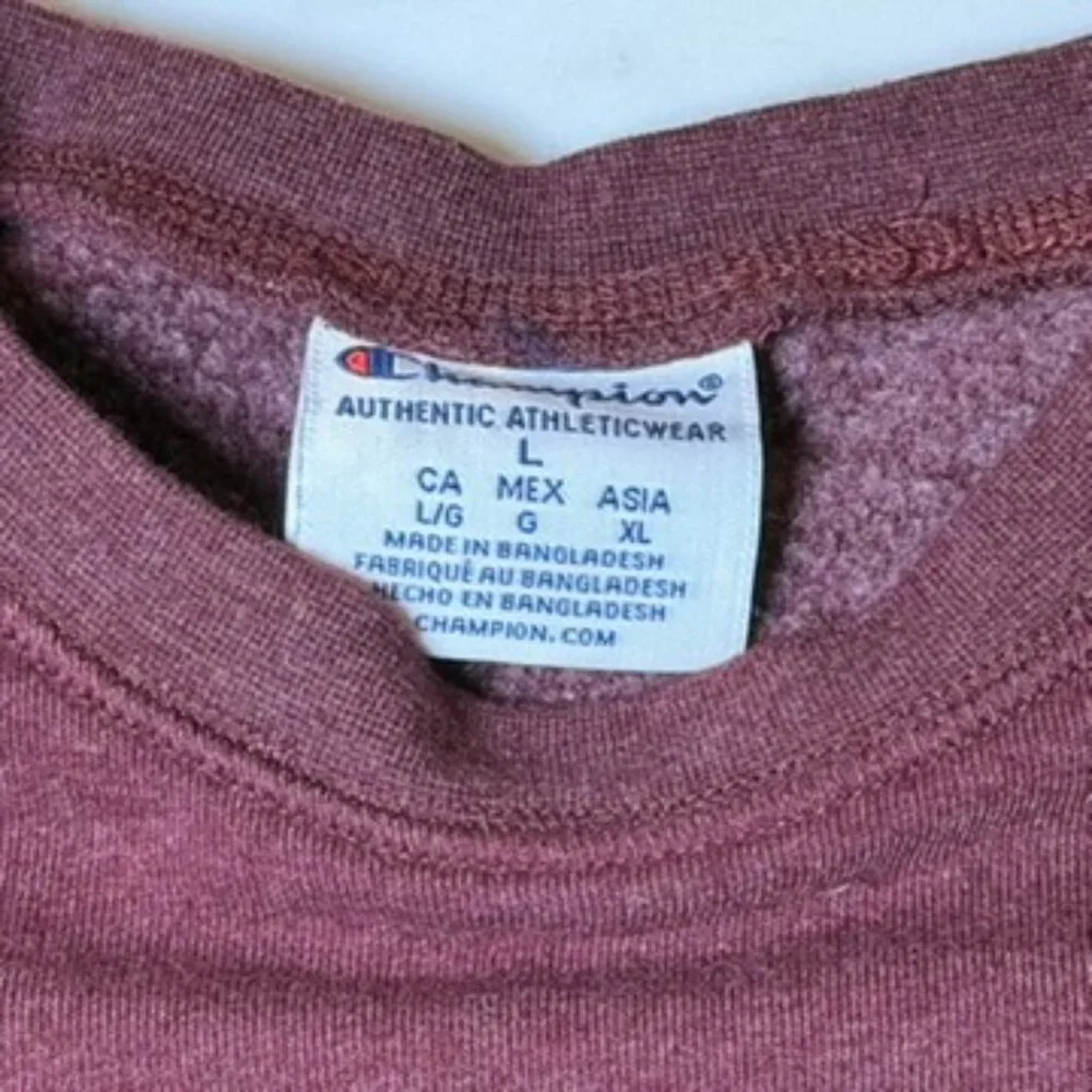 Champion‎ Minnesota Golden Gophers Sweatshirt Maroon Fleece Crewneck L - Picture 4 of 7